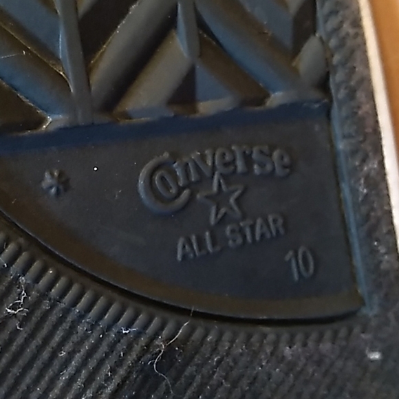 Converse 10 toddler gray black red plaid inside - Picture 7 of 7